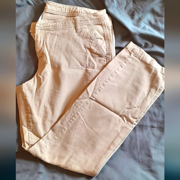 Old Navy DIVA pants Tan Khaki Size 14 - Picture 1 of 5